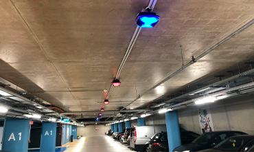 Sistema de guiado para parking en Hungría